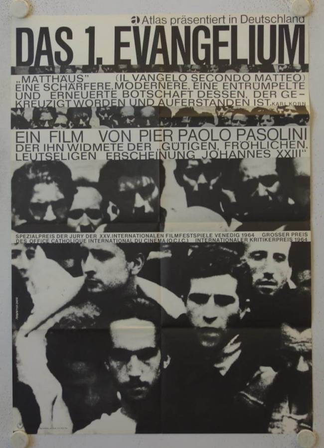 Das erste Evangelium Matthäus originales deutsches Filmplakat